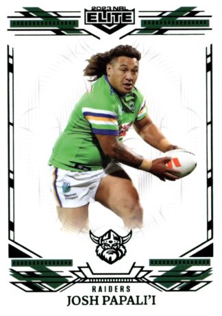 2023 NRL Elite Emerald Mojo - ME013 Josh Papali'i Canberra Raiders
