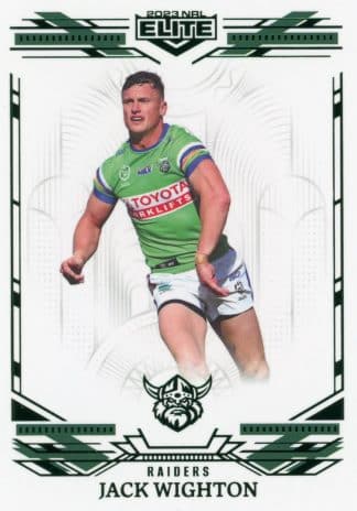 2023 NRL Elite Emerald Mojo - ME017 Jack Wighton Canberra Raiders