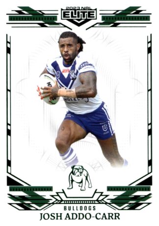 2023 NRL Elite Emerald Mojo - ME020 Josh Addo-Carr Canterbury Bulldogs