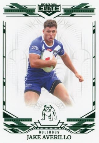 2023 NRL Elite Emerald Mojo - ME021 Jake Averillo Canterbury Bulldogs