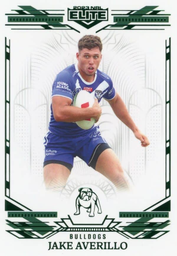 2023 NRL Elite Emerald Mojo - ME021 Jake Averillo Canterbury Bulldogs