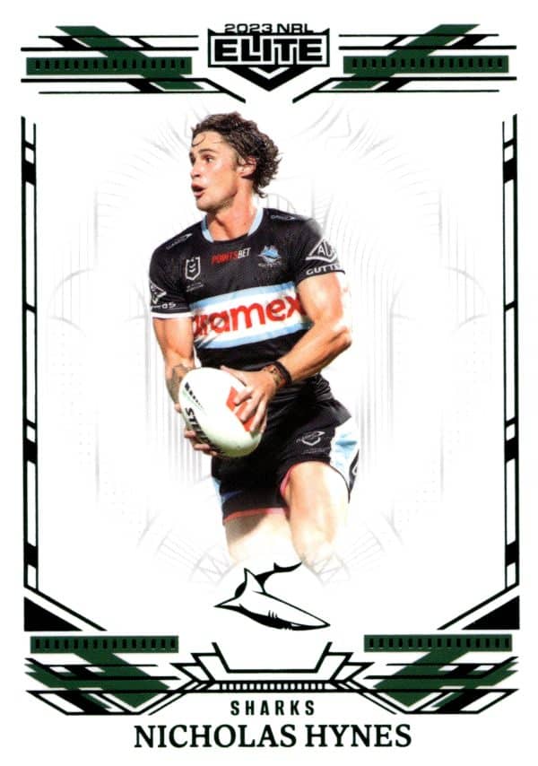2023 NRL Elite Emerald Mojo - ME030 Nicho Hynes Cronulla Sharks