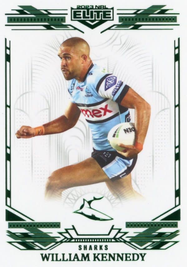 2023 NRL Elite Emerald Mojo - ME031 William Kennedy Cronulla Sharks