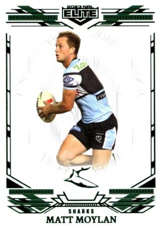 2023 NRL Elite Emerald Mojo - ME032 Matt Moylan Cronulla Sharks