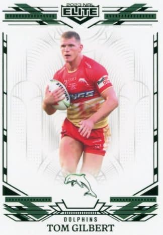 2023 NRL Elite Emerald Mojo - ME040 Tom Gilbert Dolphins