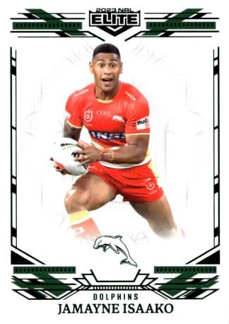 2023 NRL Elite Emerald Mojo - ME041 Jamayne Isaako Dolphins