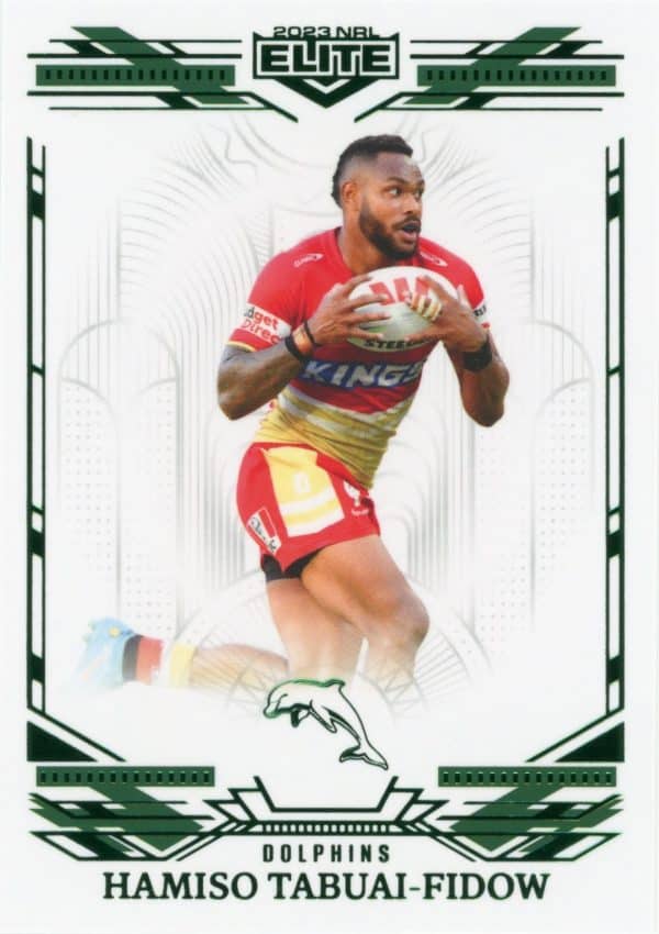 2023 NRL Elite Emerald Mojo - ME045 Hamiso Tabuai-Fidow Dolphins