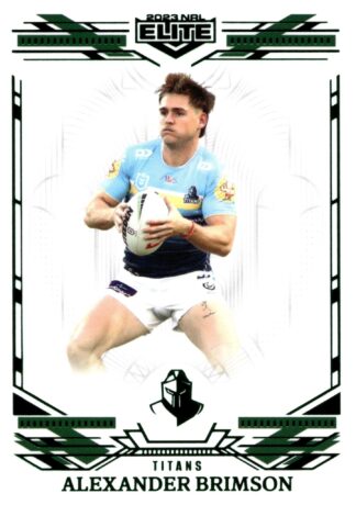 2023 NRL Elite Emerald Mojo - ME047 Alexander Brimson Gold Coast Titans