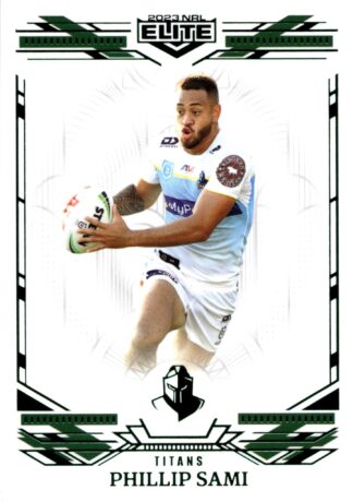 2023 NRL Elite Emerald Mojo - ME053 Phillip Sami Gold Coast Titans