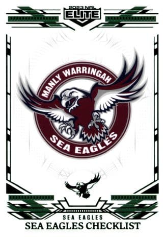 2023 NRL Elite Emerald Mojo - ME055 Manly Sea Eagles Checklist