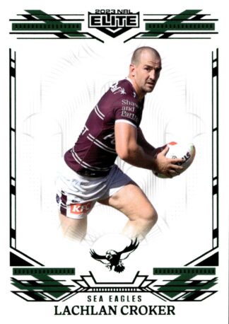 2023 NRL Elite Emerald Mojo - ME057 Lachlan Croker Manly Sea Eagles