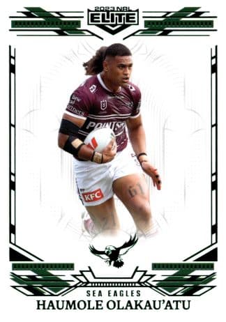 2023 NRL Elite Emerald Mojo - ME060 Haumole Olakau'atu Manly Sea Eagles