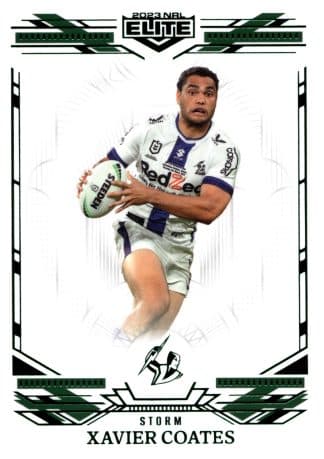 2023 NRL Elite Emerald Mojo - ME065 Xavier Coates Melbourne Storm