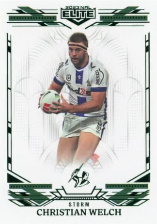 2023 NRL Elite Emerald Mojo - ME072 Christian Welch Melbourne Storm