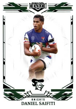 2023 NRL Elite Emerald Mojo - ME079 Daniel Saifiti Newcastle Knights