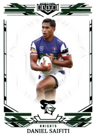 2023 NRL Elite Emerald Mojo - ME079 Daniel Saifiti Newcastle Knights