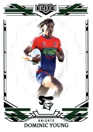 2023 NRL Elite Emerald Mojo - ME081 Dominic Young Newcastle Knights