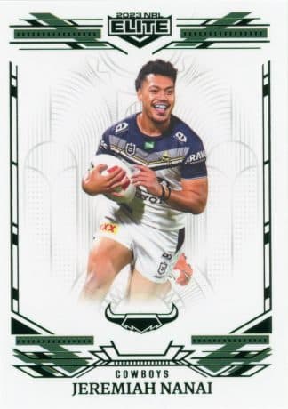 2023 NRL Elite Emerald Mojo - ME087 Jeremiah Nanai North Queensland Cowboys