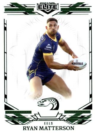 2023 NRL Elite Emerald Mojo - ME096 Ryan Matterson Parramatta Eels