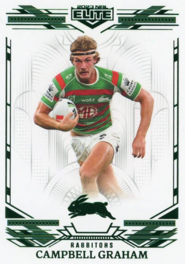 2023 NRL Elite Emerald Mojo - ME112 Campbell Graham South Sydney Rabbitohs