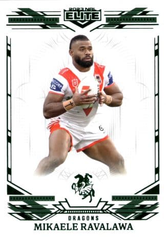 2023 NRL Elite Emerald Mojo - ME123 Mikaele Ravalawa St George Illawarra Dragons