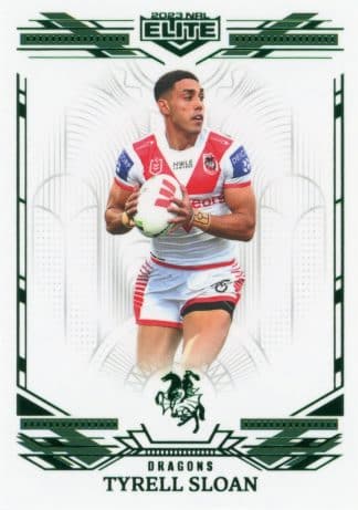 2023 NRL Elite Emerald Mojo - ME124 Tyrell Sloan St George Illawarra Dragons