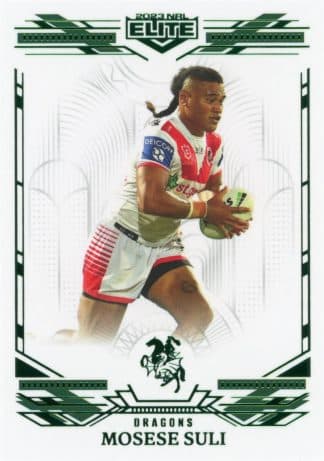 2023 NRL Elite Emerald Mojo - ME126 Moses Suli St George Illawarra Dragons
