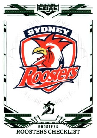 2023 NRL Elite Emerald Mojo - ME127 Sydney Roosters Checklist