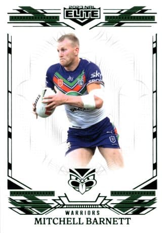 2023 NRL Elite Emerald Mojo - ME137 Mitchell Barnett Warriors