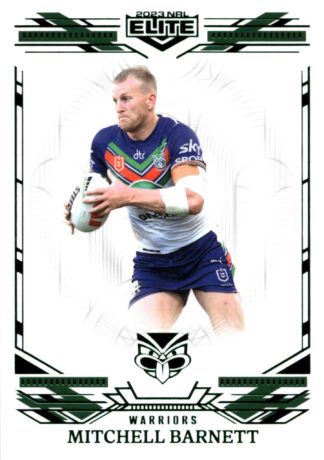 2023 NRL Elite Emerald Mojo - ME137 Mitchell Barnett Warriors