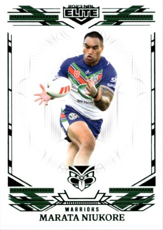 2023 NRL Elite Emerald Mojo - ME143 Marata Niukore Warriors