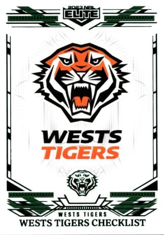 2023 NRL Elite Emerald Mojo - ME145 Wests Tigers Checklist