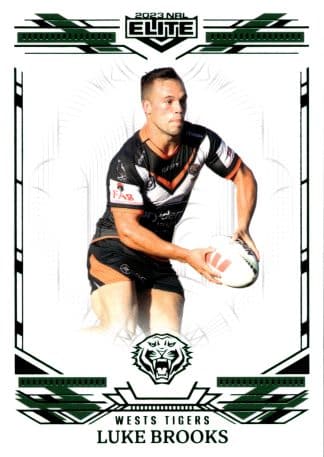 2023 NRL Elite Emerald Mojo - ME146 Luke Brooks Wests Tigers