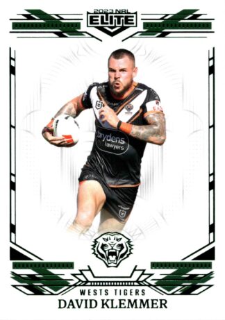 2023 NRL Elite Emerald Mojo - ME148 David Klemmer Wests Tigers