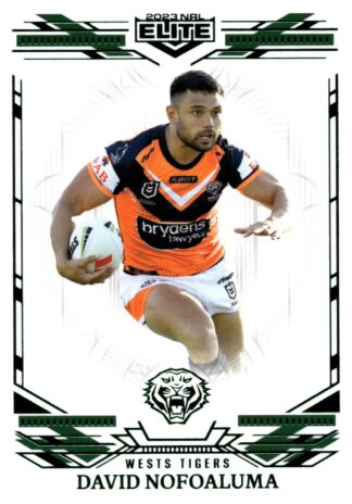 2023 NRL Elite Emerald Mojo - ME151 David Nofoaluma Wests Tigers