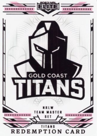 2023 NRL Elite NRLW Pink Diamond Mojo Redemption - PDR04 Gold Coast Titans