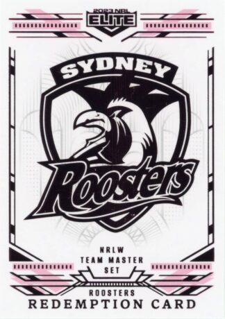 2023 NRL Elite NRLW Pink Diamond Mojo Redemption - PDR09 Sydney Roosters