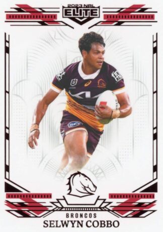 2023 NRL Elite Ruby Mojo - MR004 Selwyn Cobbo Brisbane Broncos
