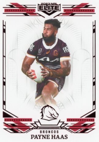 2023 NRL Elite Ruby Mojo - MR005 Payne Haas Brisbane Broncos