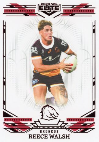 2023 NRL Elite Ruby Mojo - MR009 Reece Walsh Brisbane Broncos