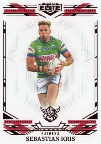 2023 NRL Elite Ruby Mojo - MR012 Sebastian Kris Canberra Raiders