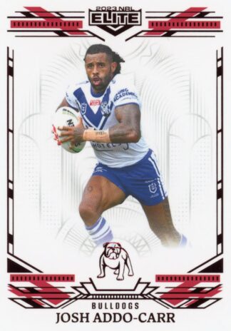 2023 NRL Elite Ruby Mojo - MR020 Josh Addo-Carr Canterbury Bulldogs
