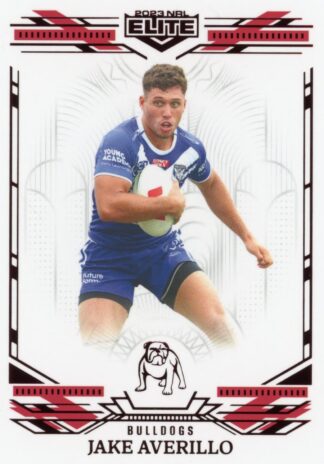 2023 NRL Elite Ruby Mojo - MR021 Jake Averillo Canterbury Bulldogs