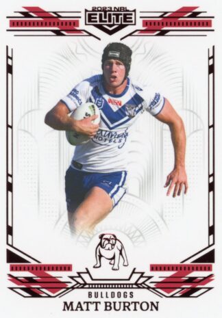2023 NRL Elite Ruby Mojo - MR022 Matt Burton Canterbury Bulldogs