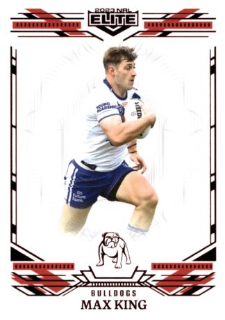 2023 NRL Elite Ruby Mojo - MR025 Max King Canterbury Bulldogs