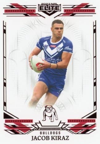 2023 NRL Elite Ruby Mojo - MR026 Jacob Kiraz Canterbury Bulldogs