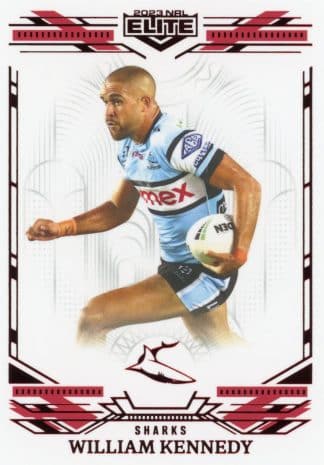2023 NRL Elite Ruby Mojo - MR031 William Kennedy Cronulla Sharks