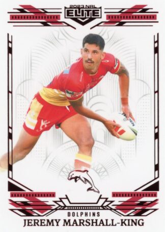 2023 NRL Elite Ruby Mojo - MR043 Jeremy Marshall-King Dolphins