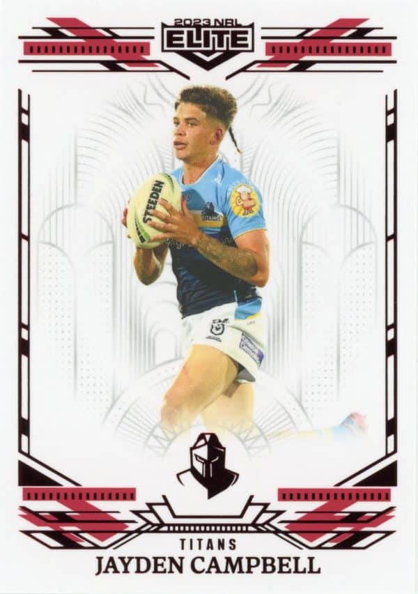 2023 NRL Elite Ruby Mojo - MR048 Jayden Campbell Gold Coast Titans