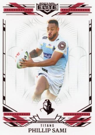 2023 NRL Elite Ruby Mojo - MR053 Phillip Sami Gold Coast Titans